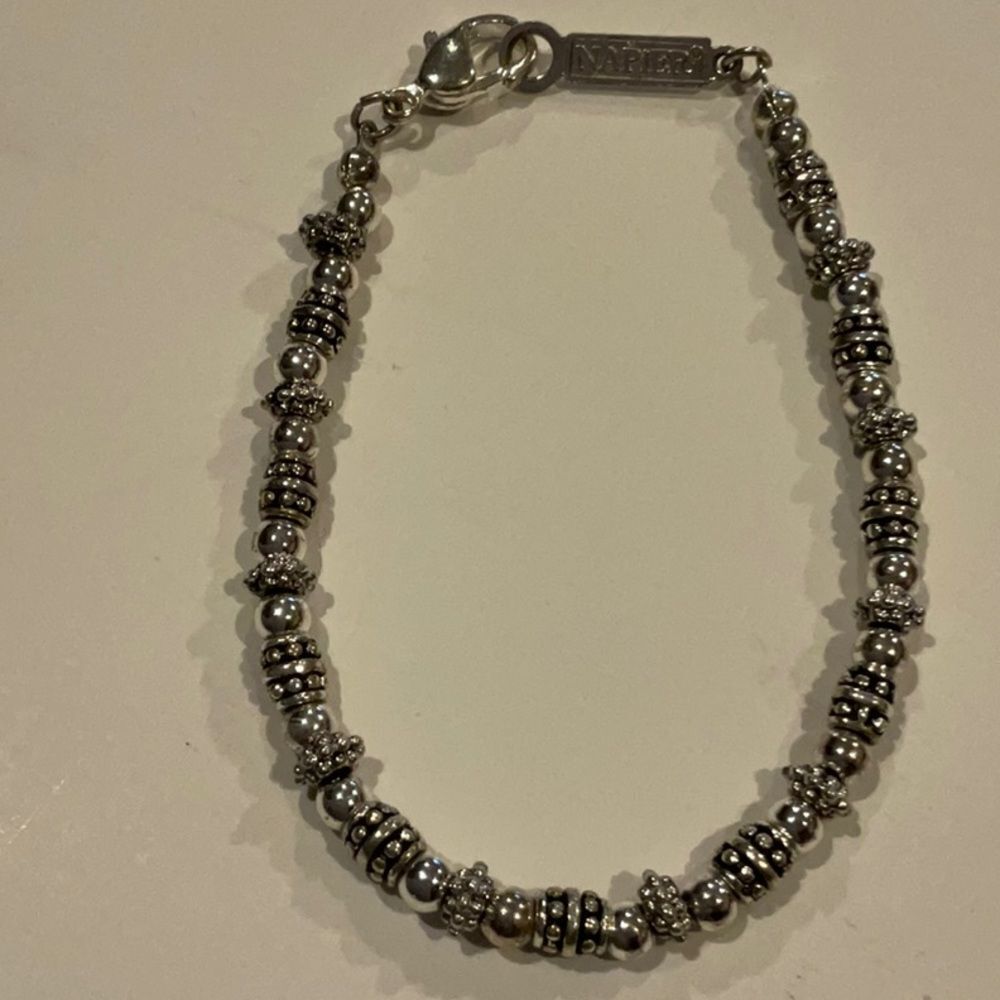 Napier Silver 7‎ inch Bracelet